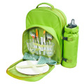 Picnic Bag Set in Picnic Bags 2 Person Picnic Backpack Bag with Insulated Cooler Compartment Lunch Bag